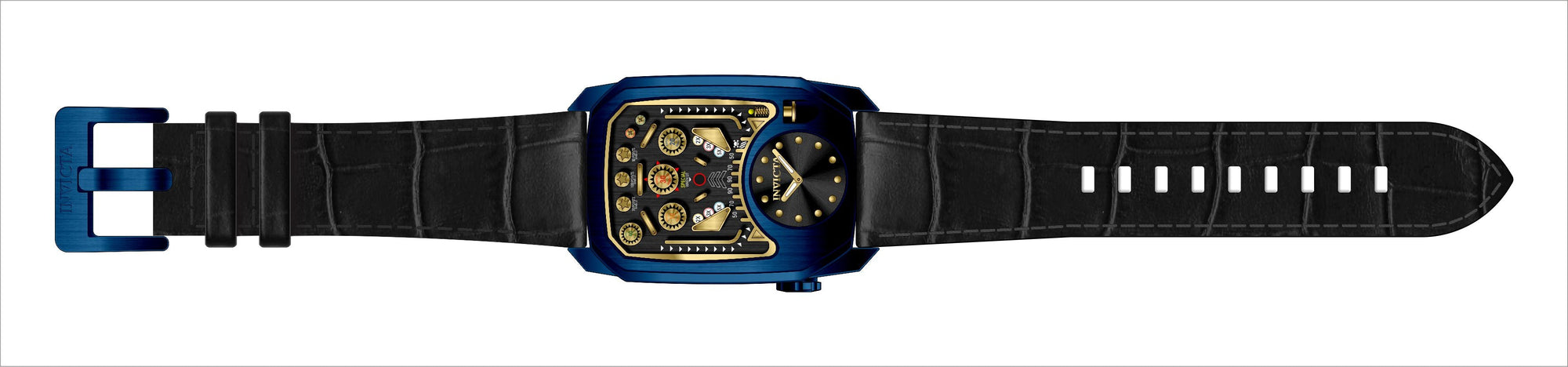 Band for Invicta Cuadro Zager Exclusive Men 35453