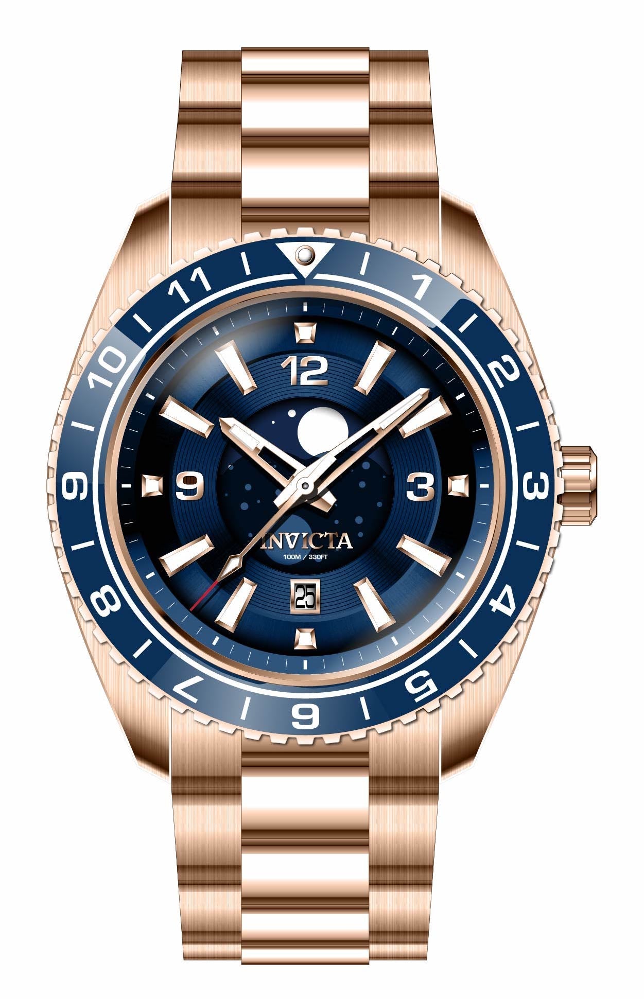 Parts for Invicta Pro Diver Men 33542