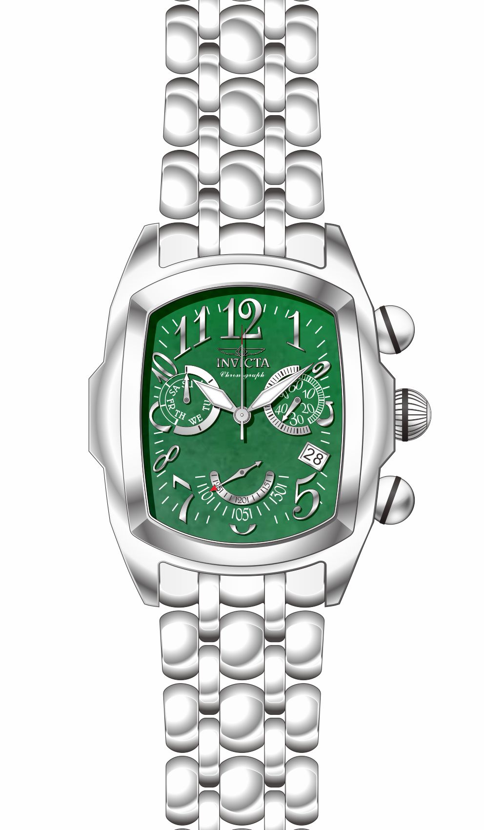 Band for Invicta Lupah Men 36198