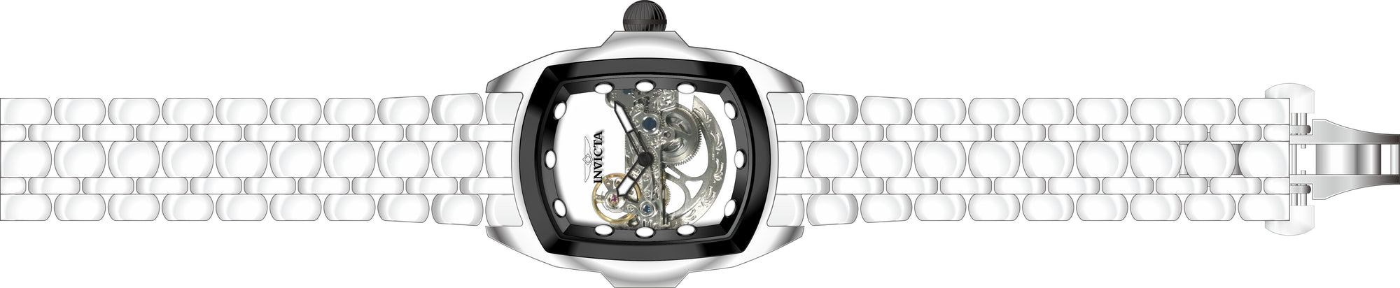 Band for Invicta Lupah Men 36417
