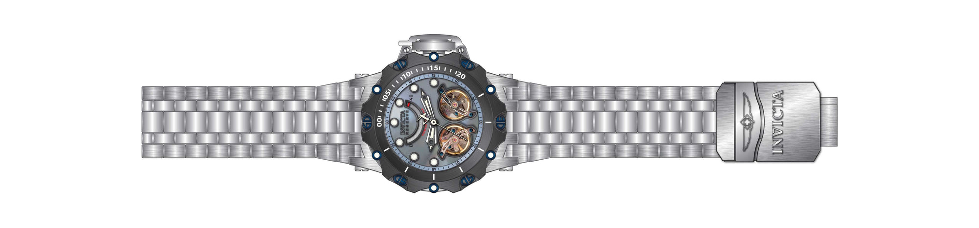 Band for Invicta Reserve Venom Men 35638
