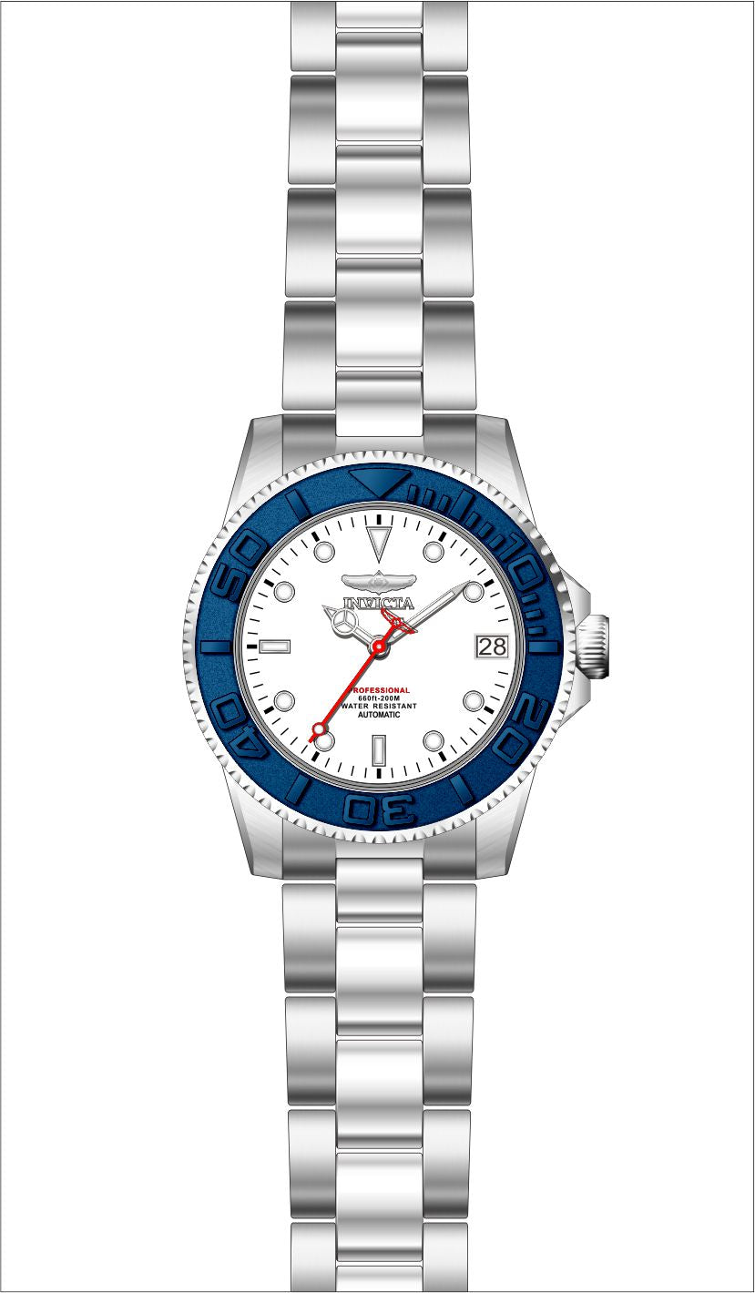 Band for Invicta Pro Diver Lady 36771