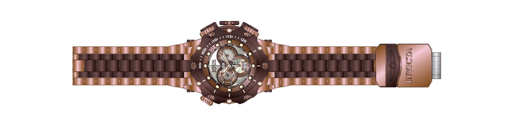 Band for Invicta Reserve Venom Men 35652