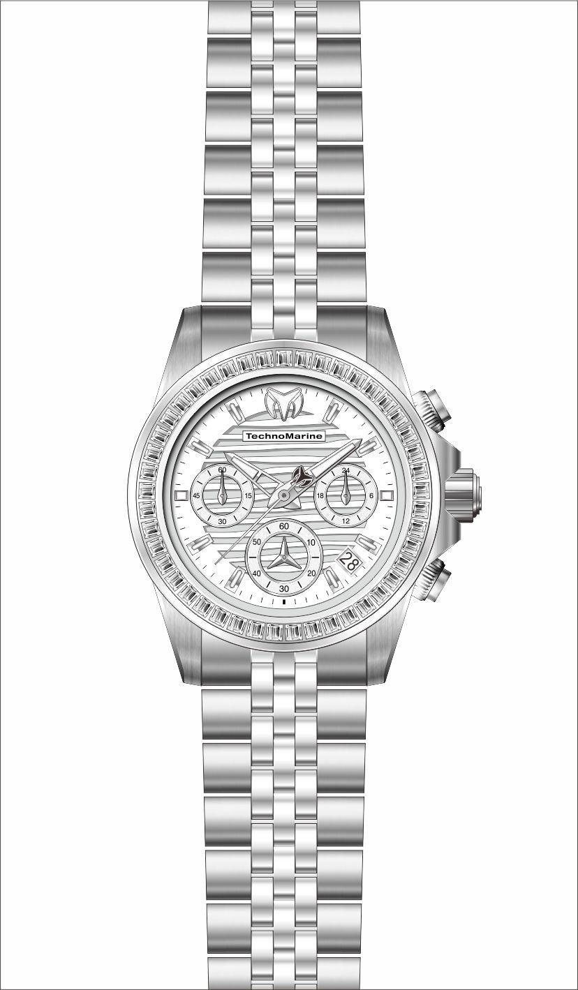 Band for Technomarine Manta Ray TM-222023