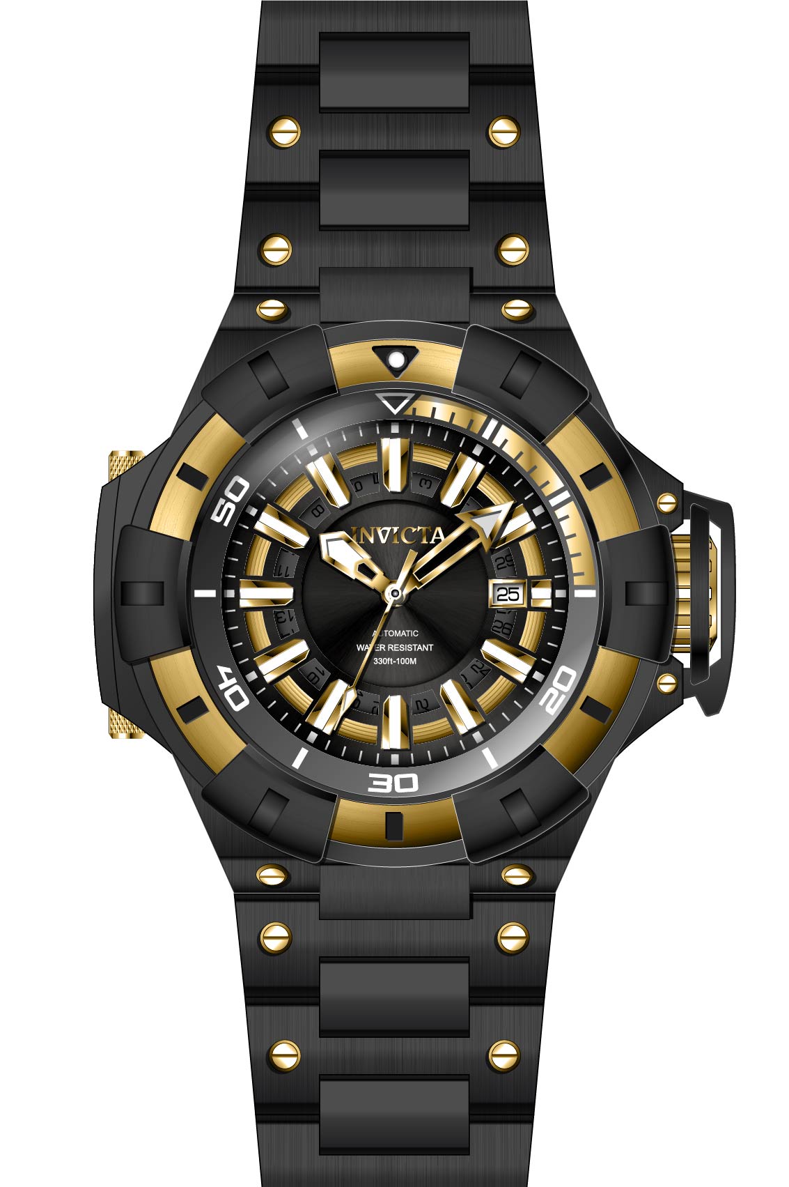 Band for Invicta Akula Men 31862