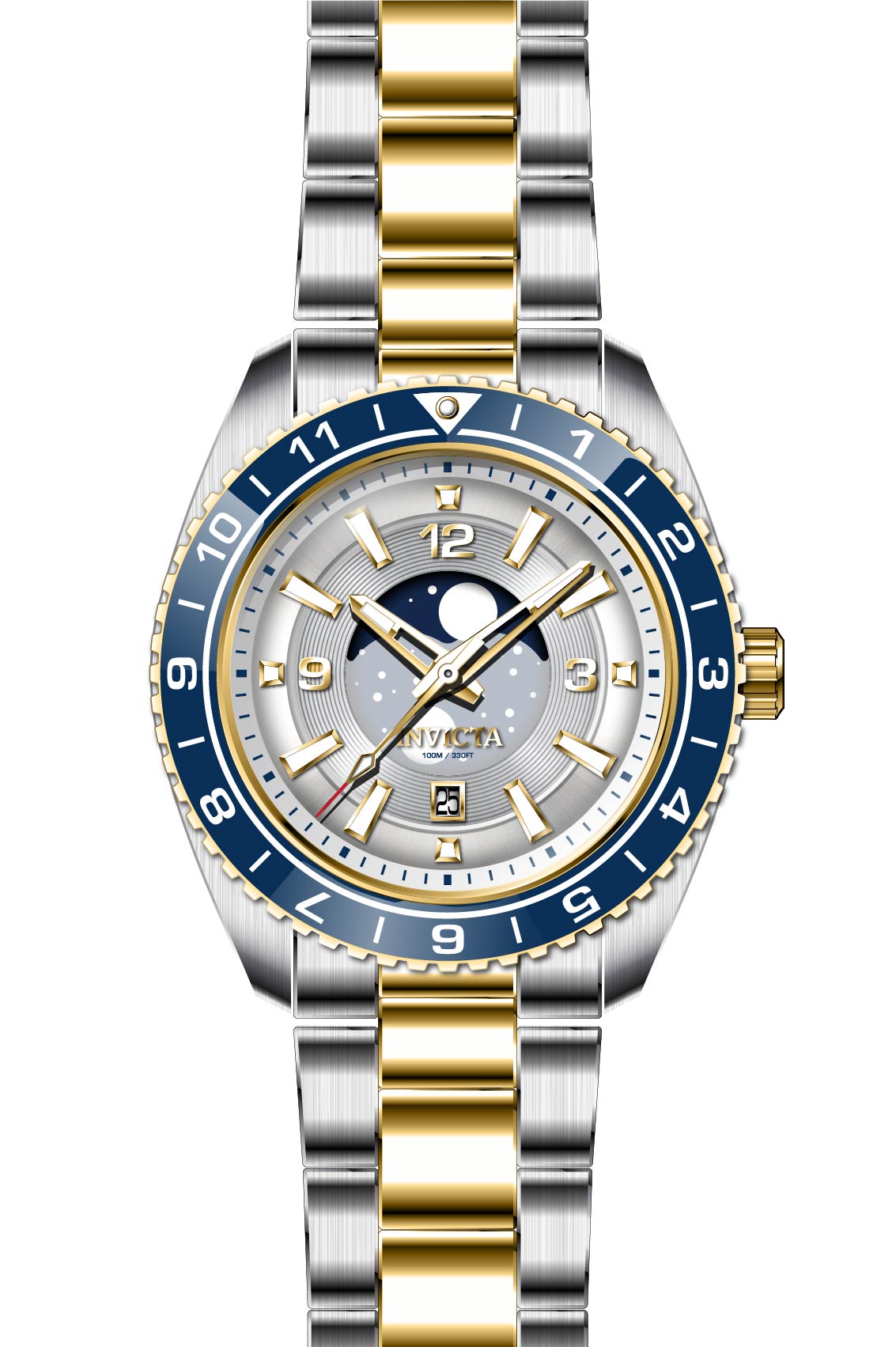 Parts for Invicta Pro Diver Men 33546