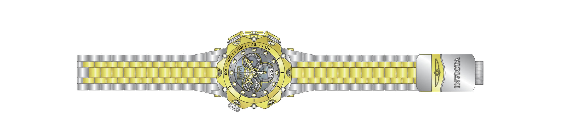 Band for Invicta Reserve Venom men 36586