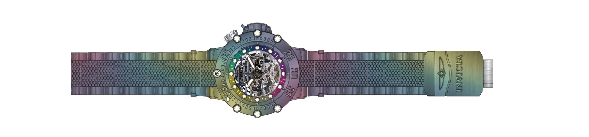 Band for Invicta Subaqua Men 36655