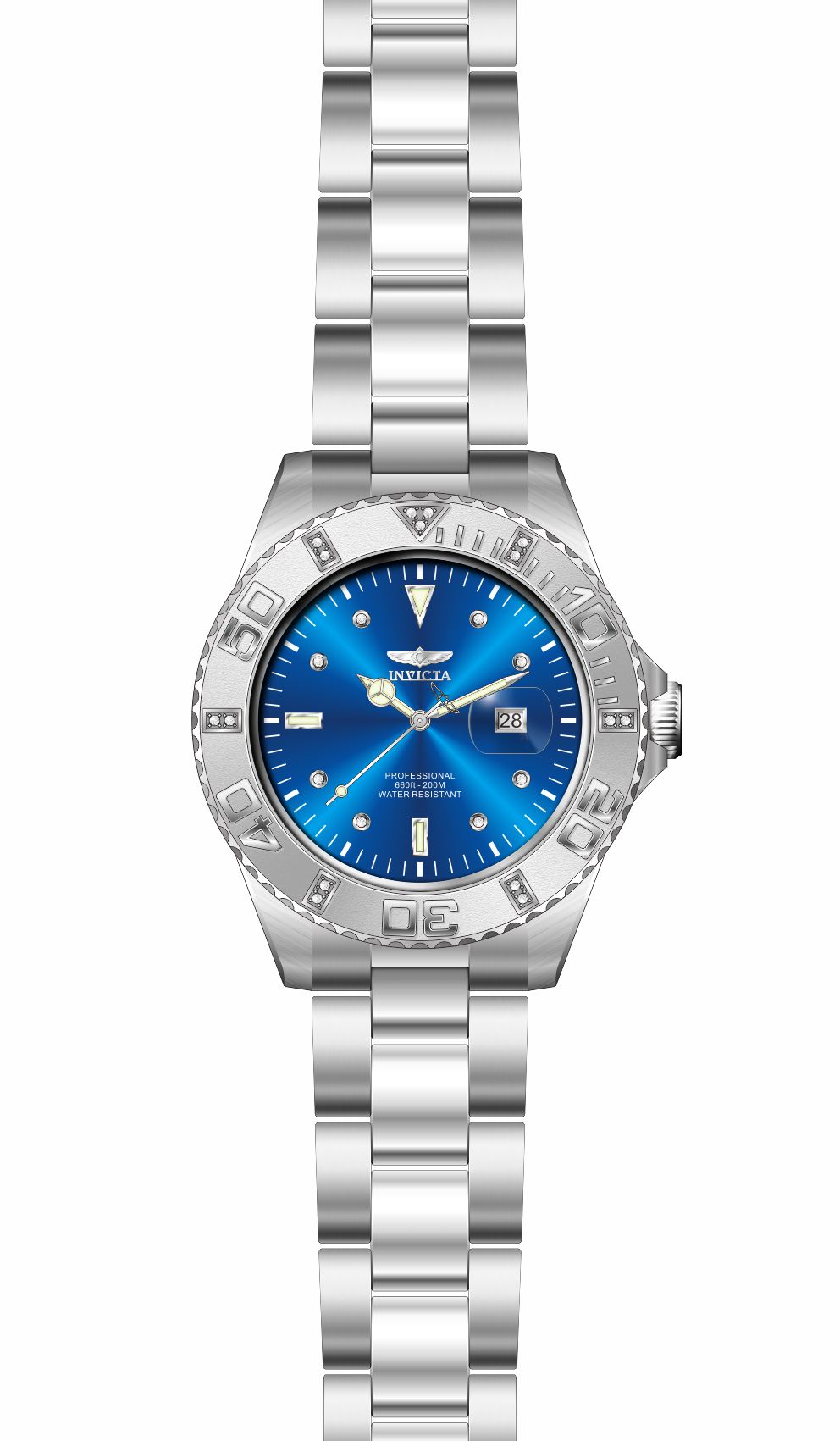 Parts for Invicta Pro Diver Zager Exclusive Lady 37016