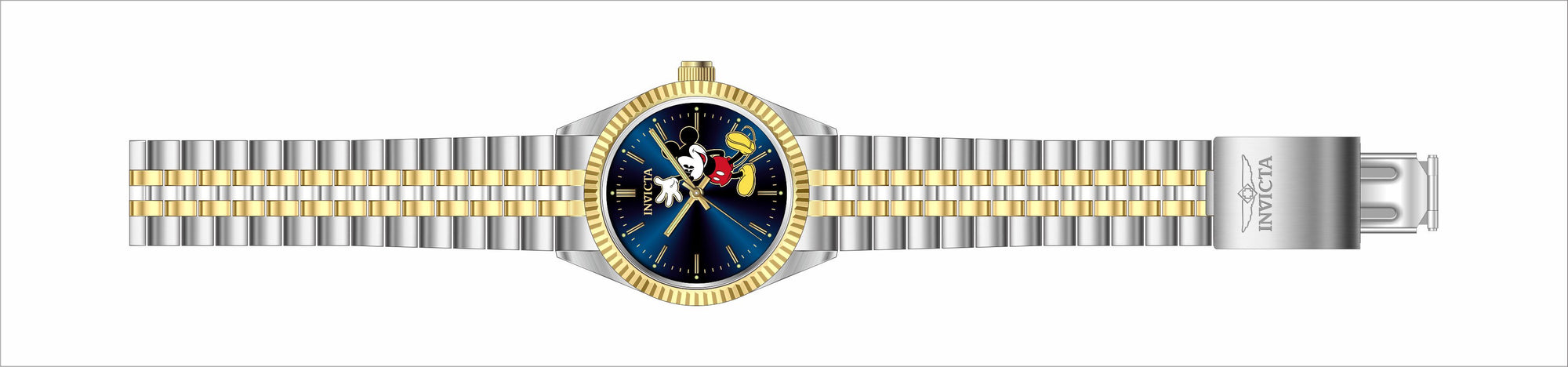 Band for Invicta Disney Limited Edition Mickey Mouse Men 37853