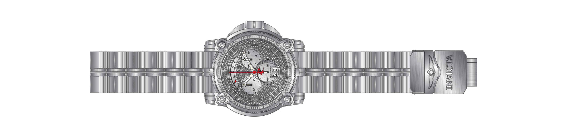 Parts for Invicta Sea Hunter Warrior Men 37003