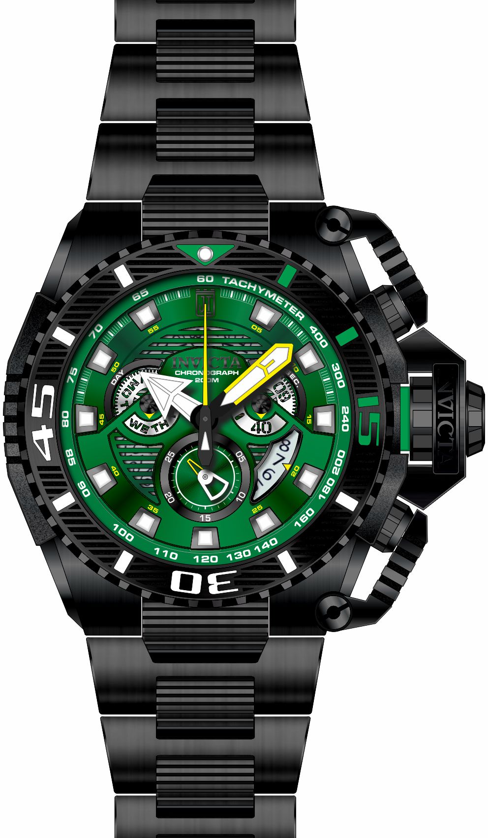Band for Invicta JT Men 38060