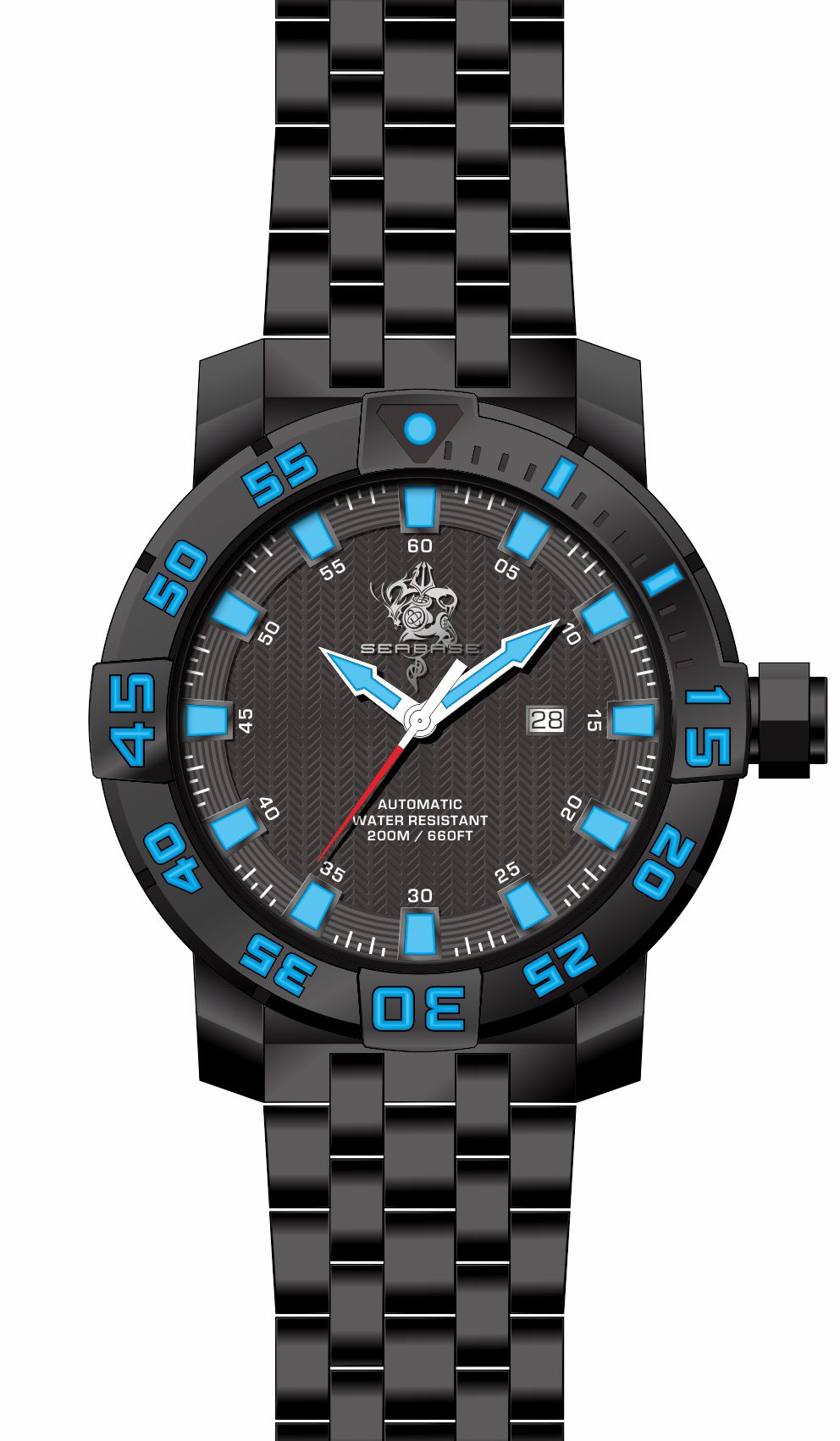 Band for Invicta Sea Base Men 38235