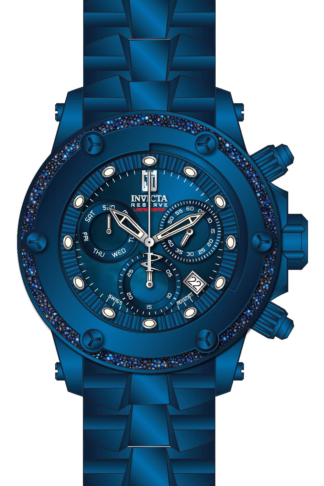 Band for Invicta JT Men 37447