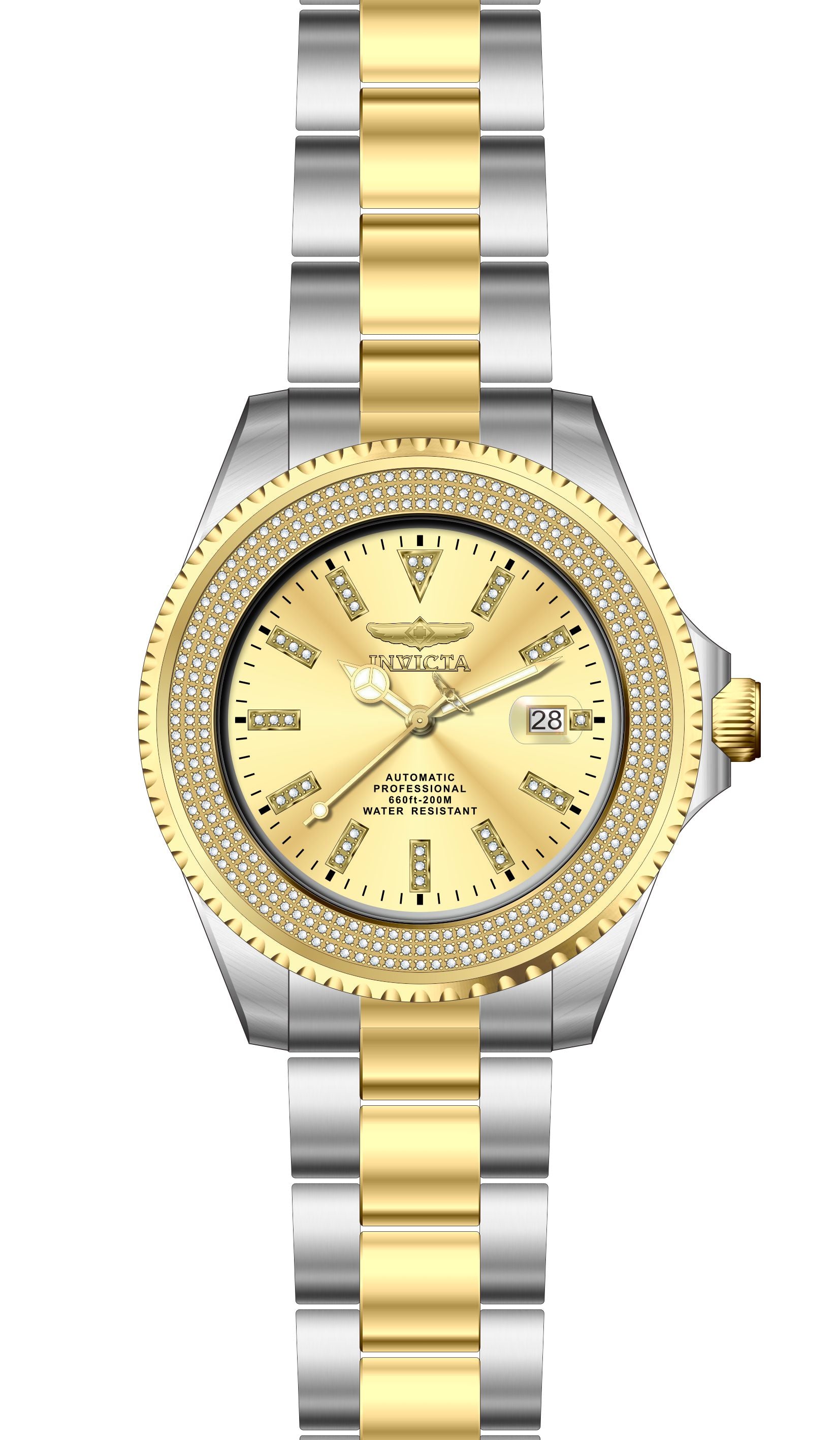 Parts for Invicta Pro Diver Men 38276
