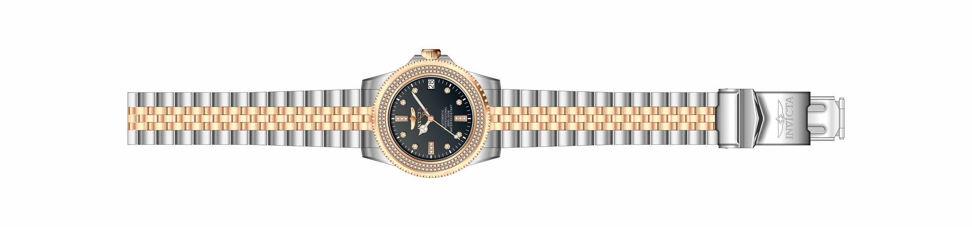 Band for Invicta Pro Diver Lady 38863