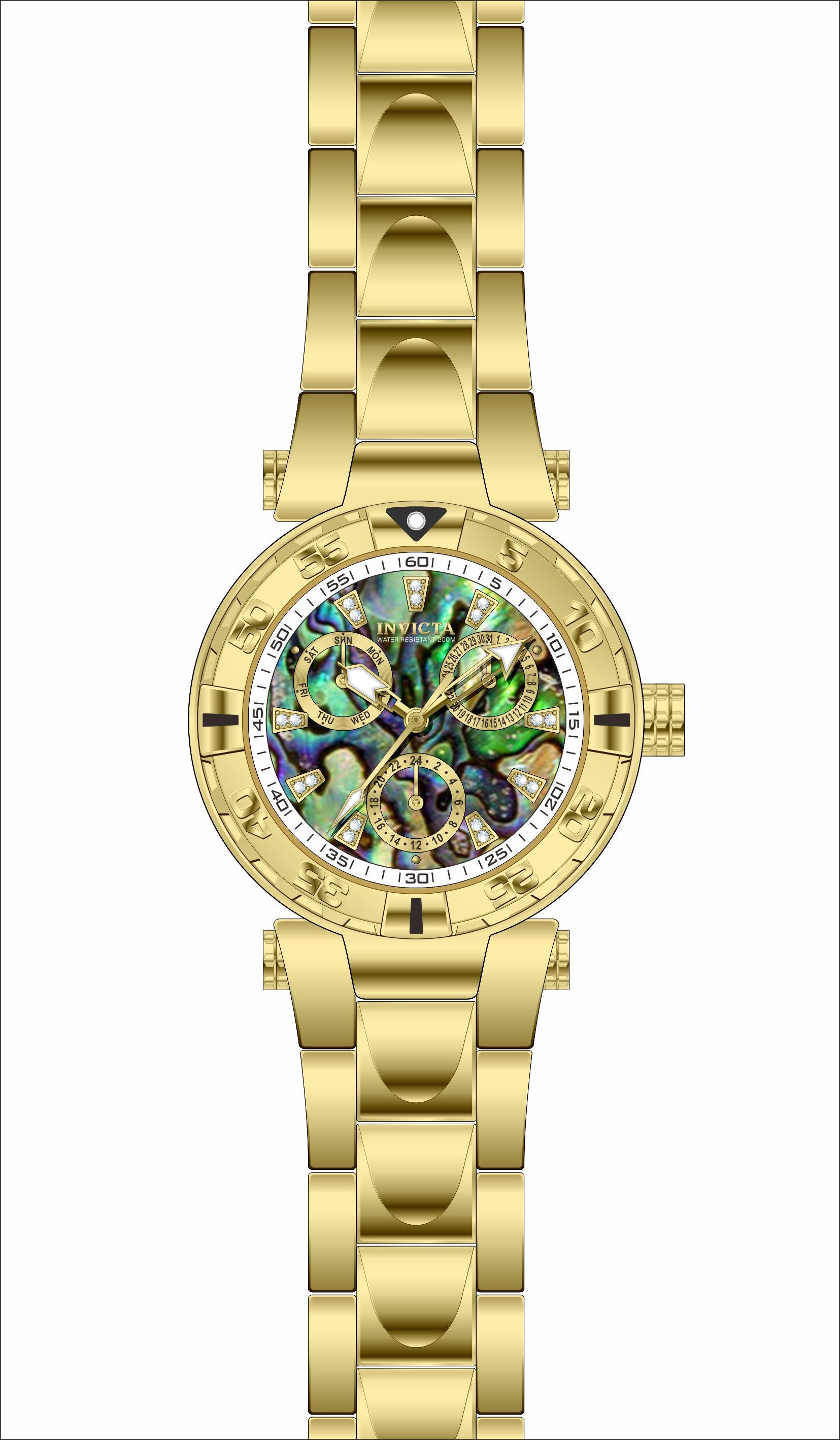 Parts for Invicta Subaqua Lady 39229