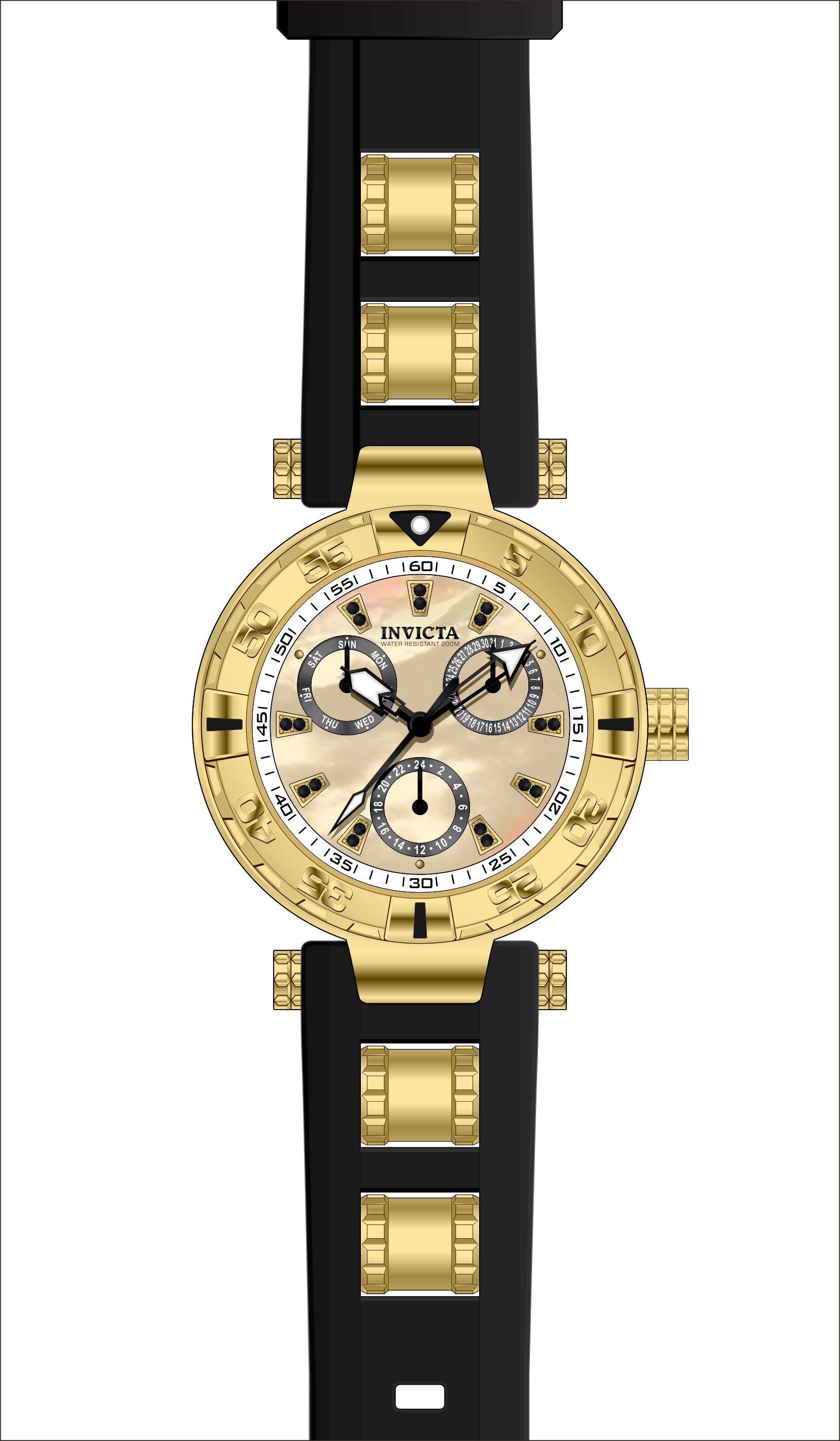 Parts for Invicta Subaqua Lady 39238
