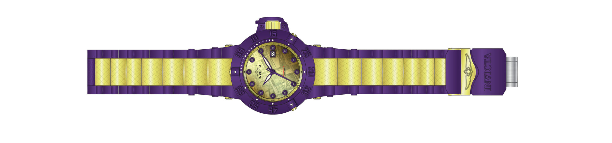 Parts for Invicta Subaqua Noma III Men Purple Label 39069