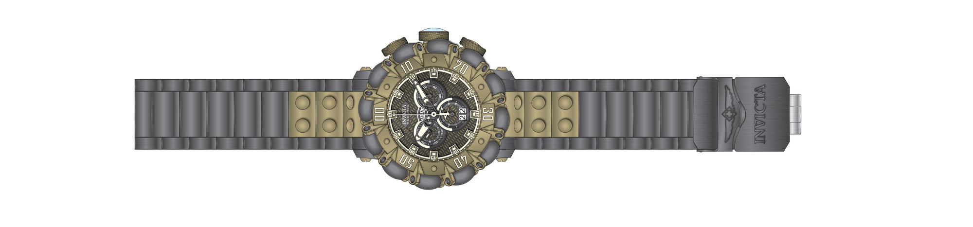 Parts for Invicta Reserve Men 38499