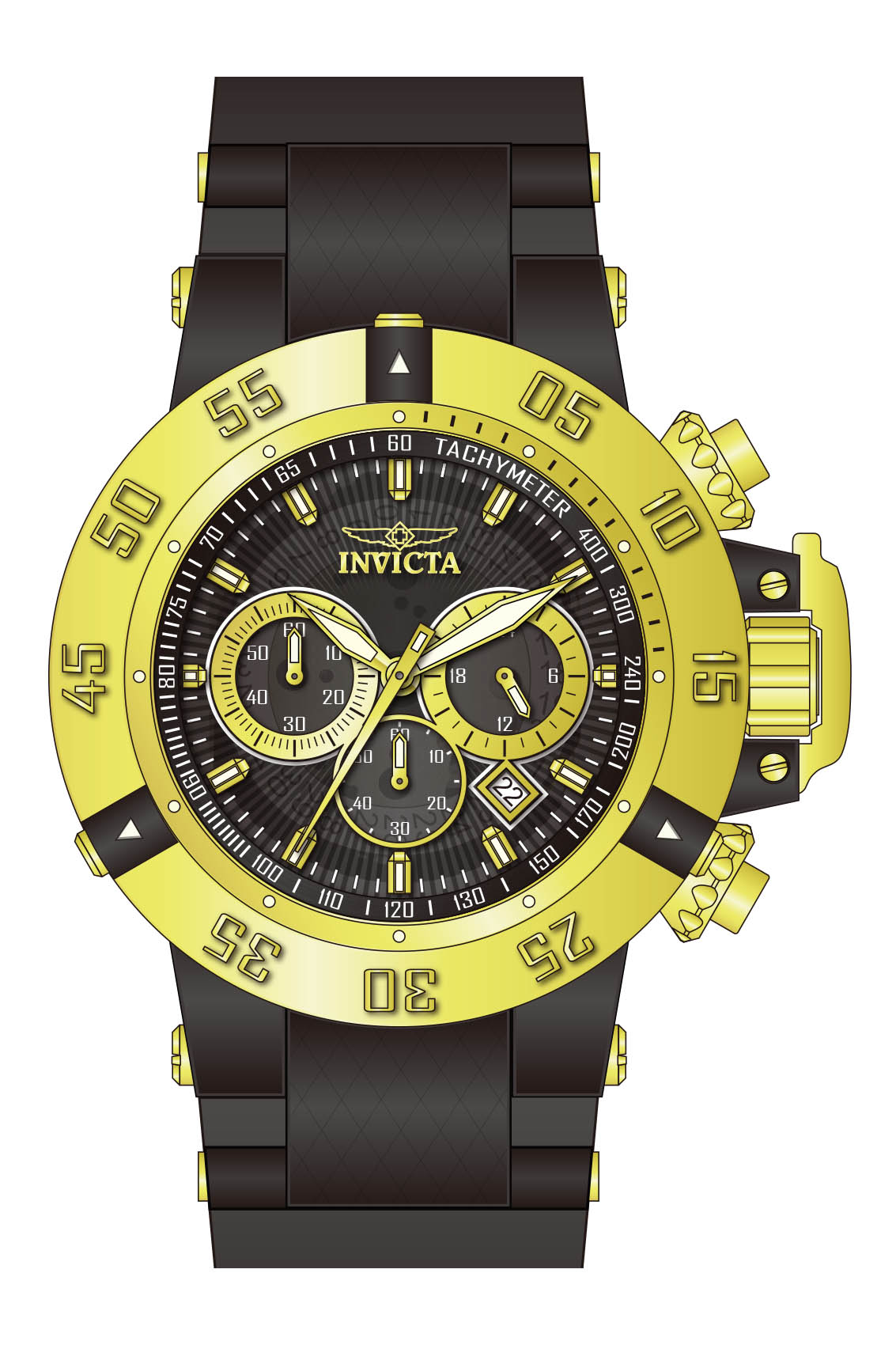 Parts for Invicta Subaqua Noma III Men 38998