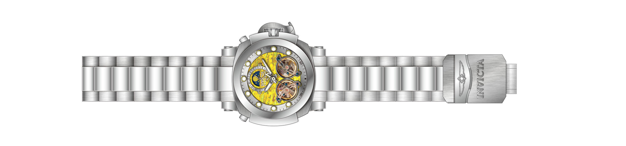 Parts for Invicta Reserve Man of War Men 39575