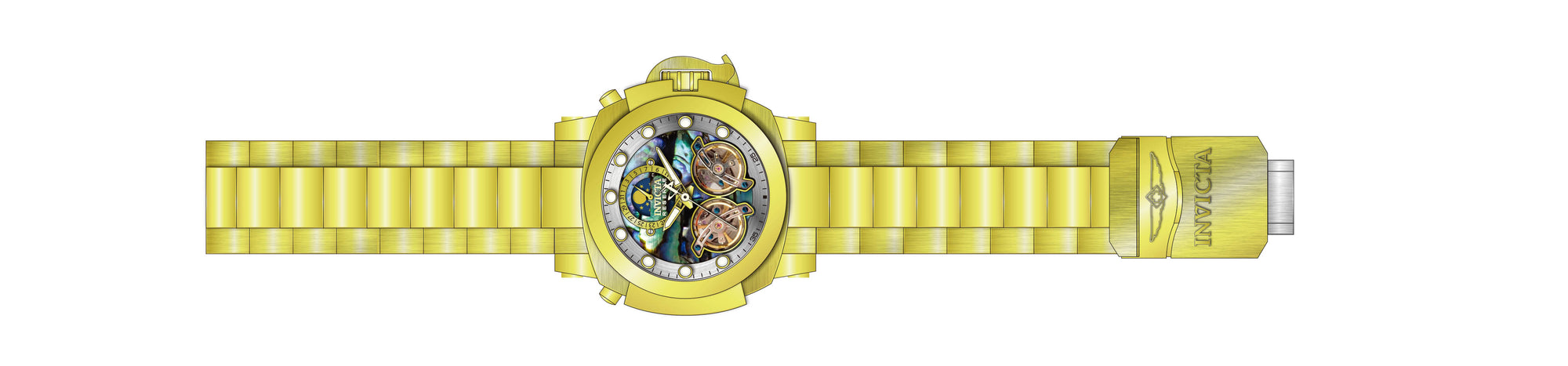 Parts for Invicta Reserve Man of War Men 39576