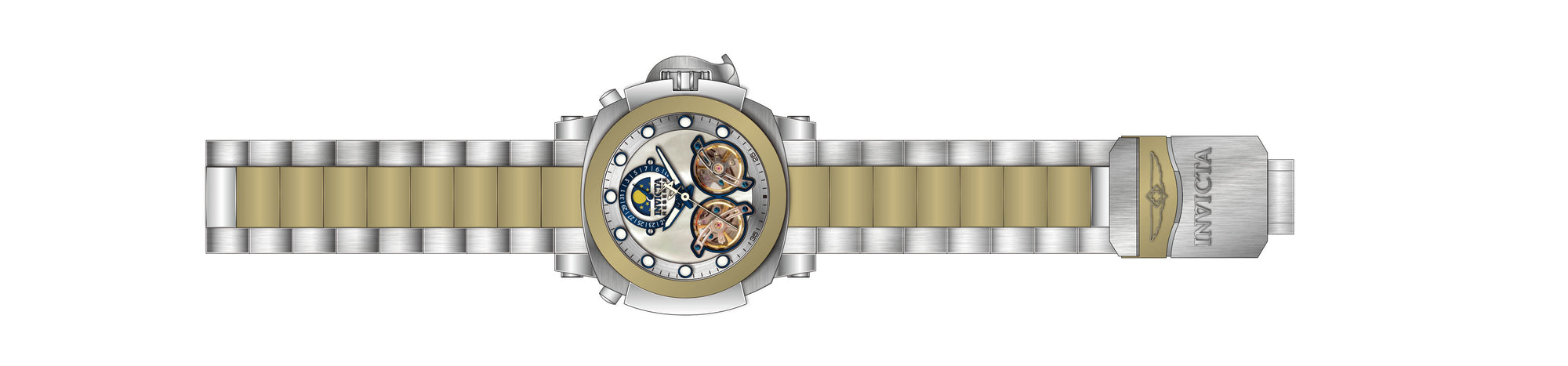 Parts for Invicta Reserve Man of War Men 39580