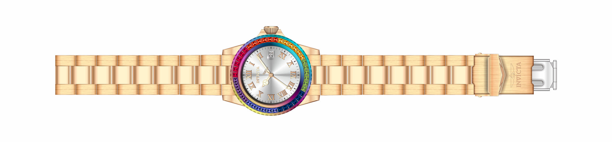Band for Invicta Angel Zager Exclusive Lady 40230