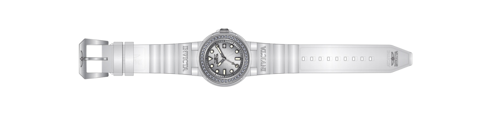 Parts for Invicta Pro Diver Lady 39492