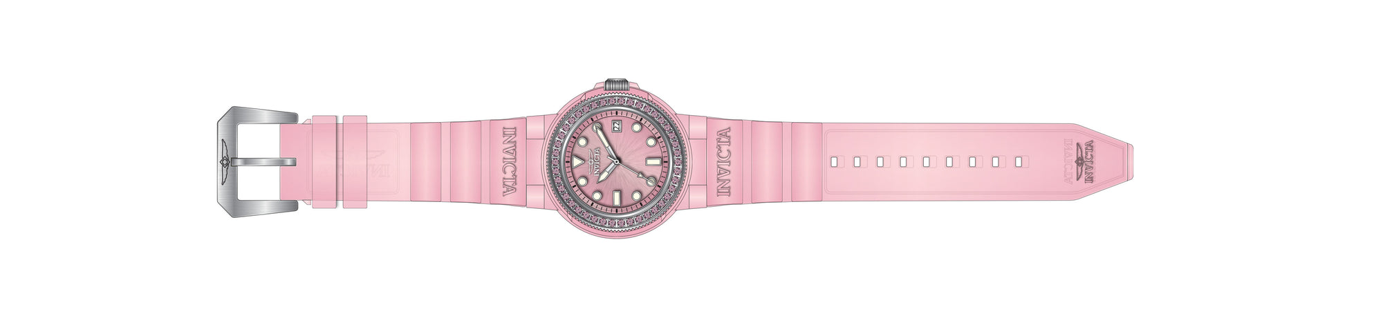 Parts for Invicta Pro Diver Lady 39499