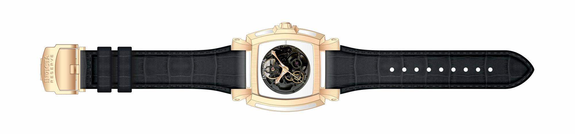 Band for Invicta Reserve Sapphire Ghost Men 40467