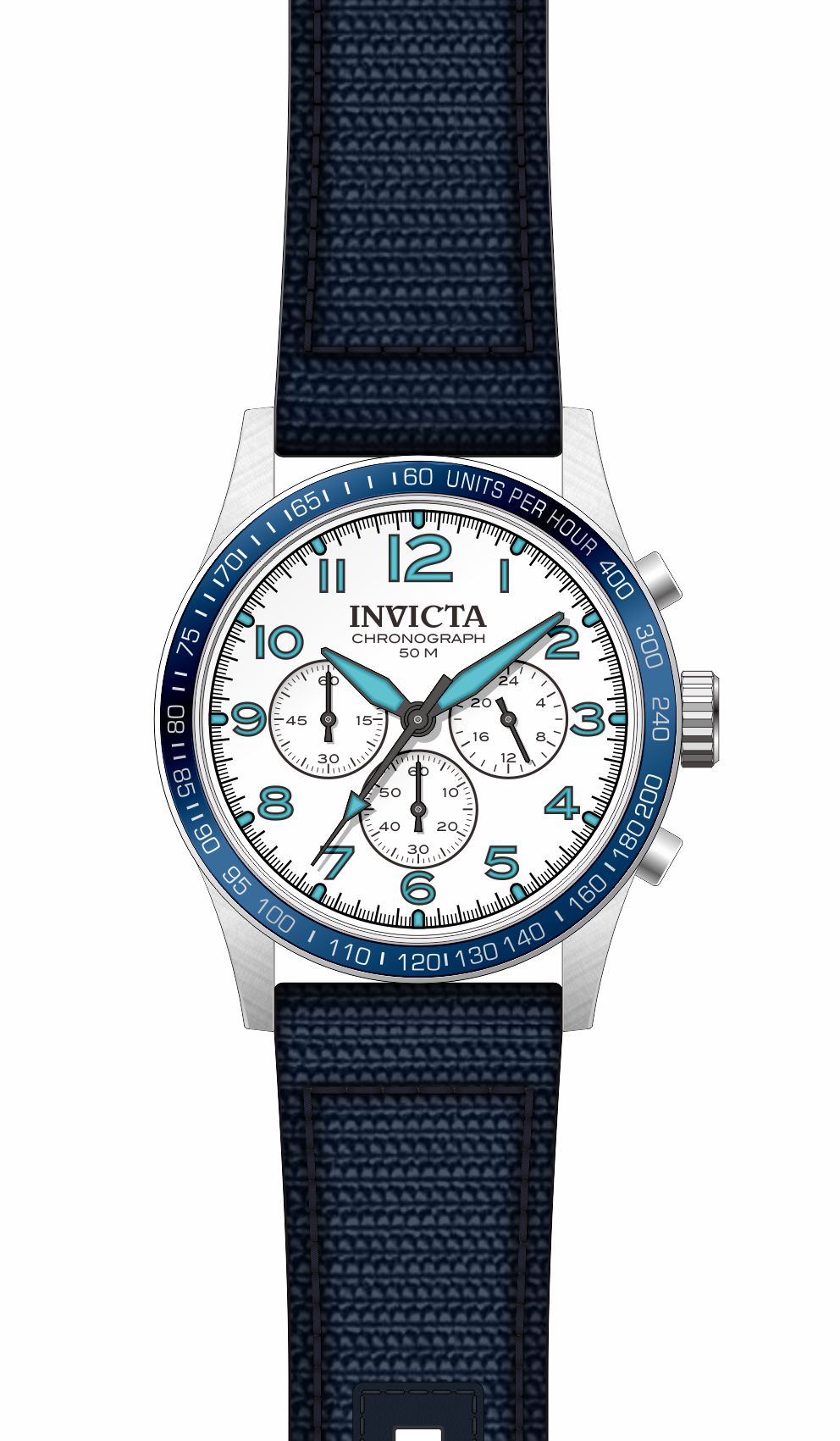 Band for Invicta Vintage Men 40519