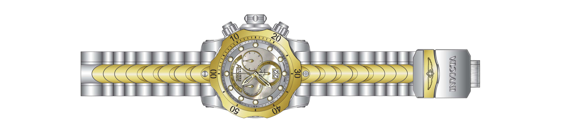 Parts for Invicta Reserve Grand Venom Men 41399
