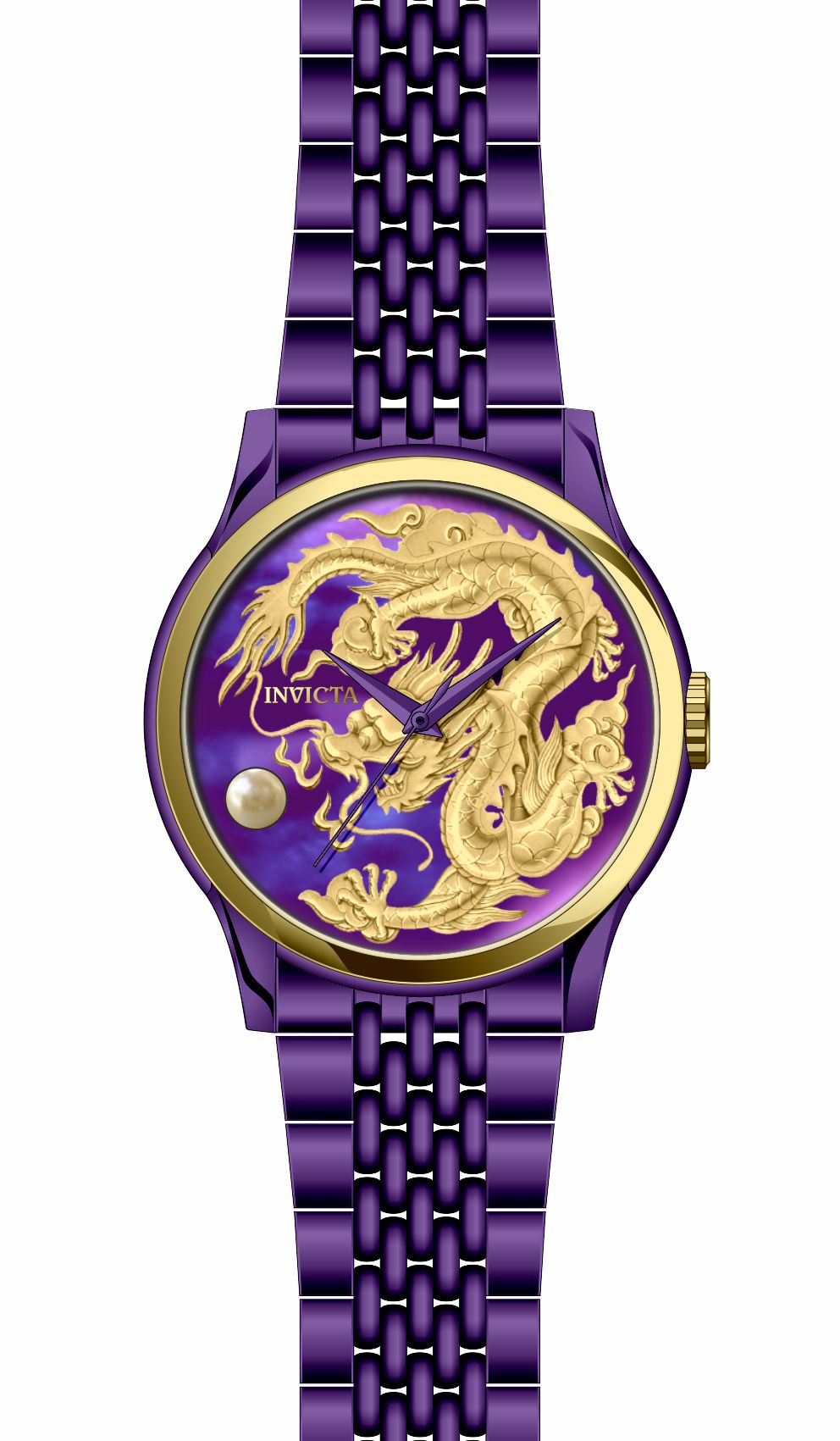 Band for Invicta Vintage Men 42634