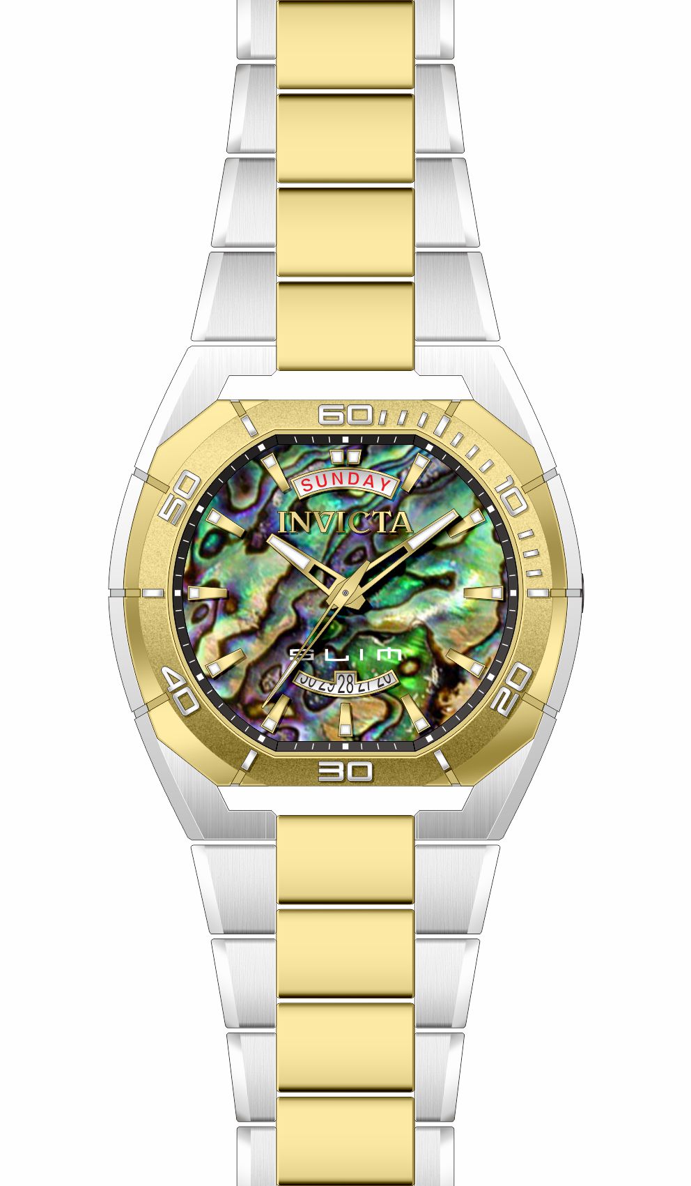 Band for Invicta Slim Men 43081