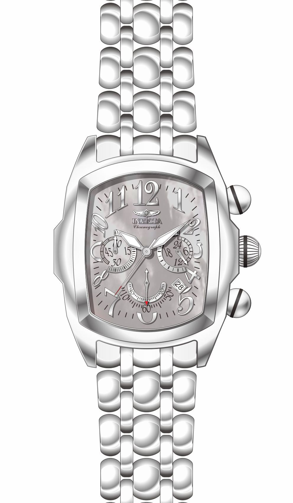 Band for Invicta Lupah Men 43152