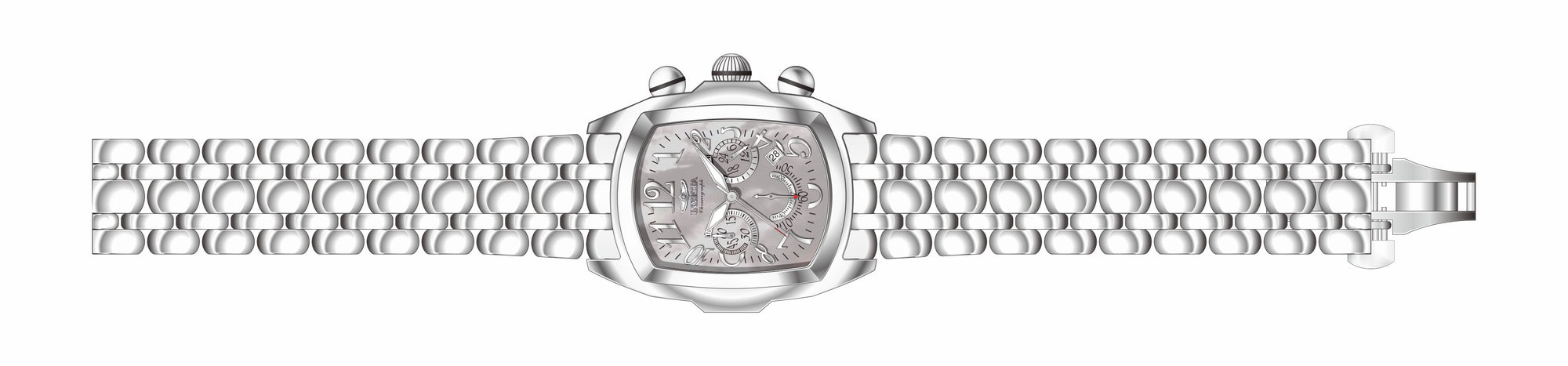 Band for Invicta Lupah Men 43152