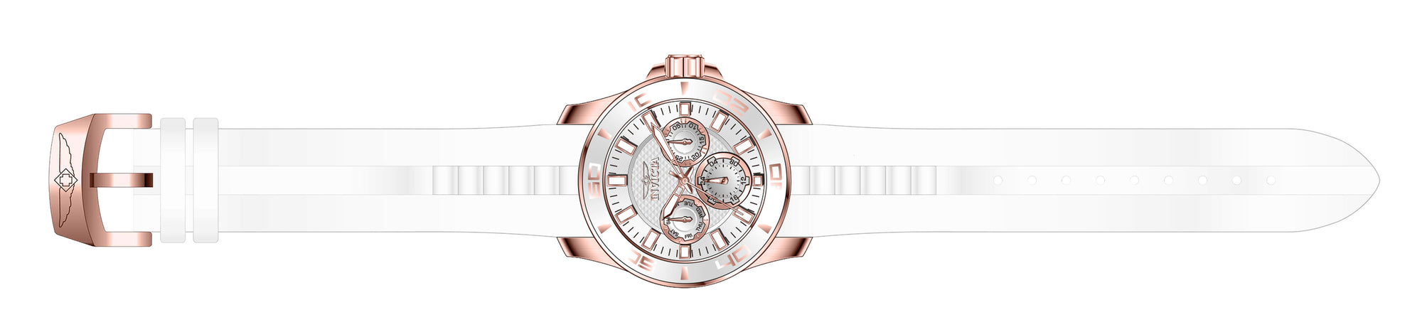 Band for Invicta Pro Diver Lady 37576