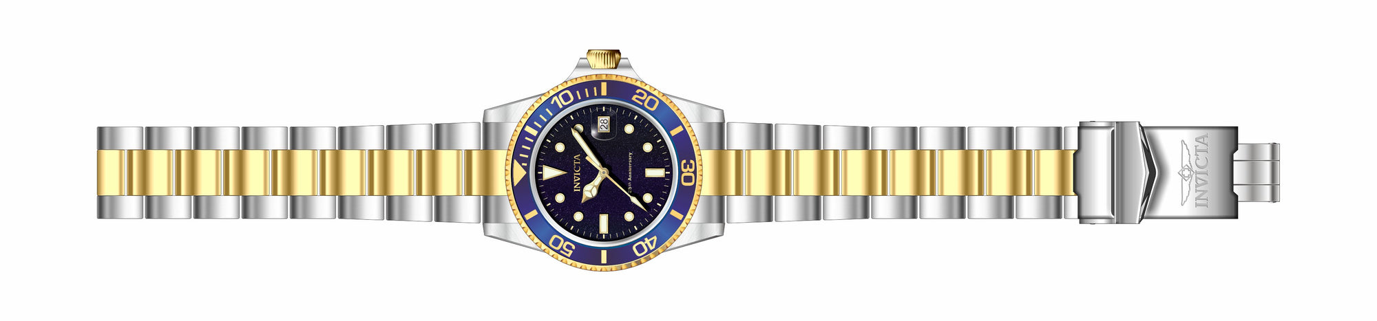 Band for Invicta Pro Diver Men 43672