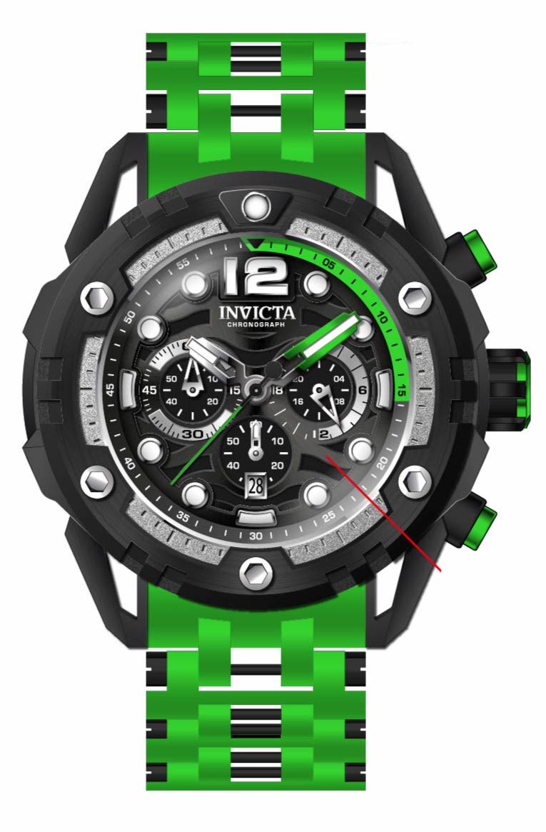 Band for Invicta Sea Spider Men 43773