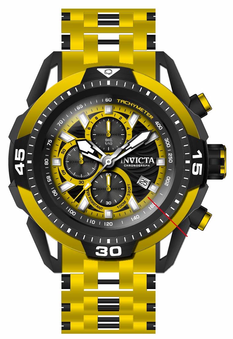 Band for Invicta Sea Spider Men 43776