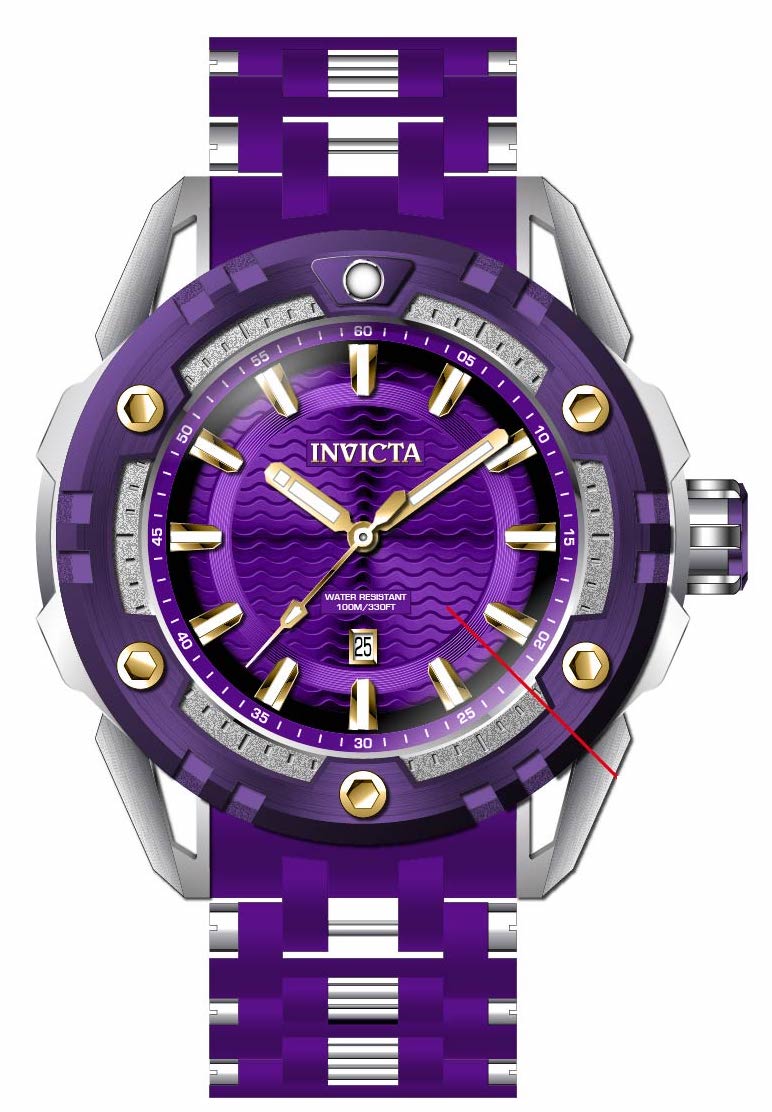 Band for Invicta Sea Spider Men 43779