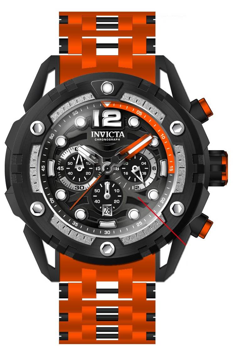 Band for Invicta Sea Spider Men 43769