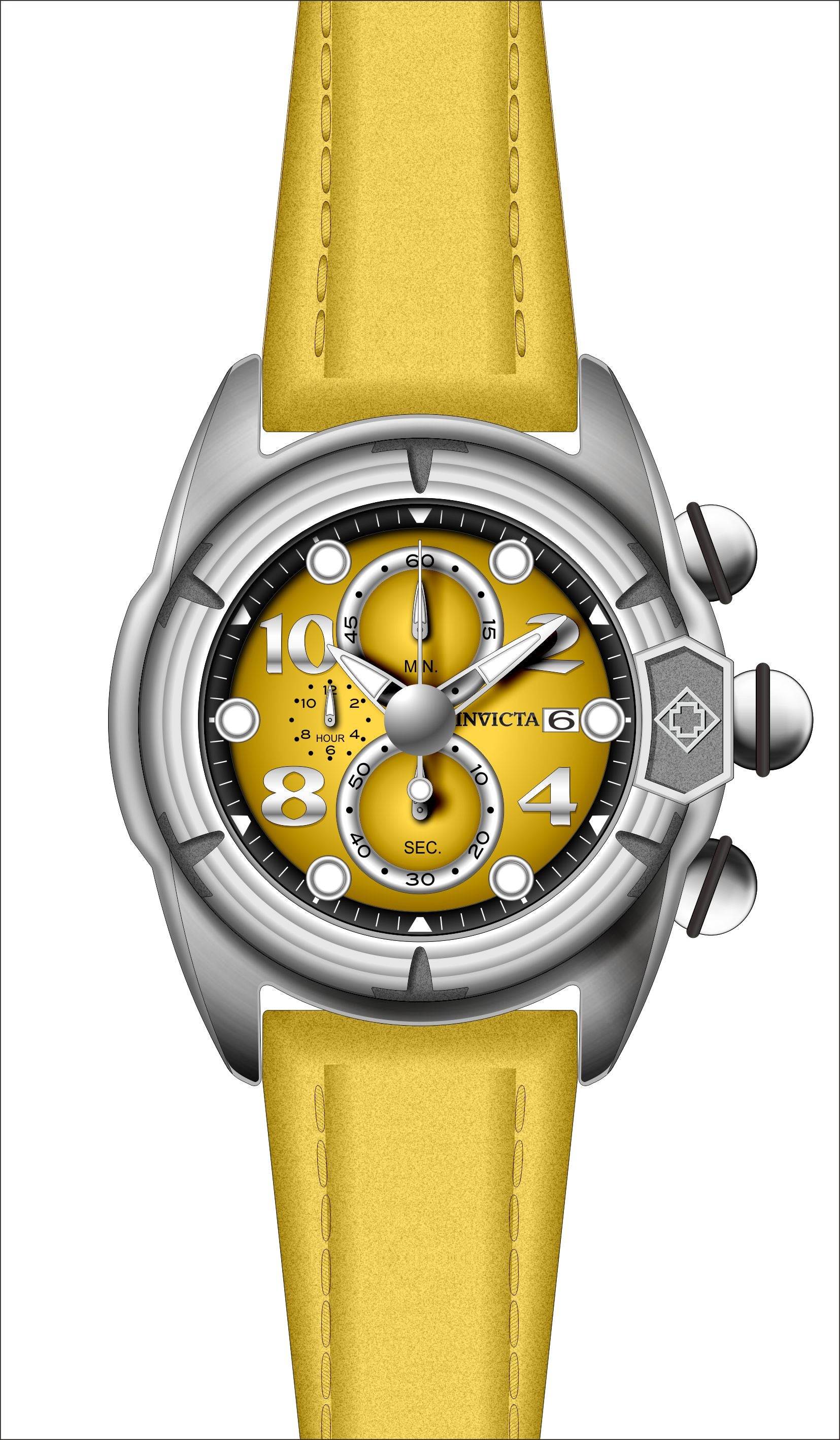 Band for Invicta Lupah Men 43876
