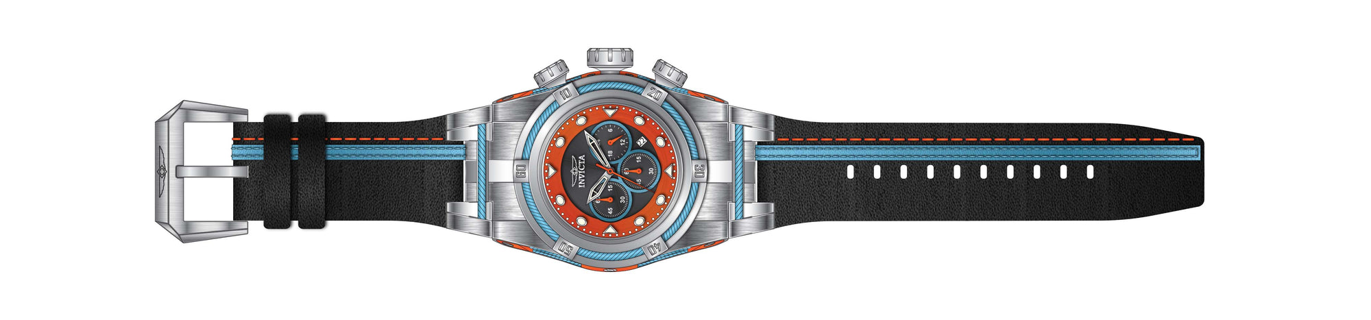 Band for Invicta Bolt Zeus Men 43785