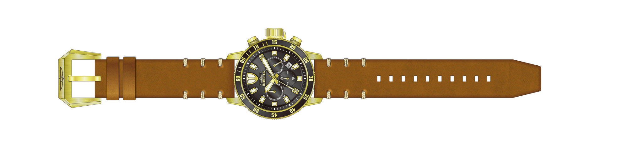 Band for Invicta I-Force Men 43782