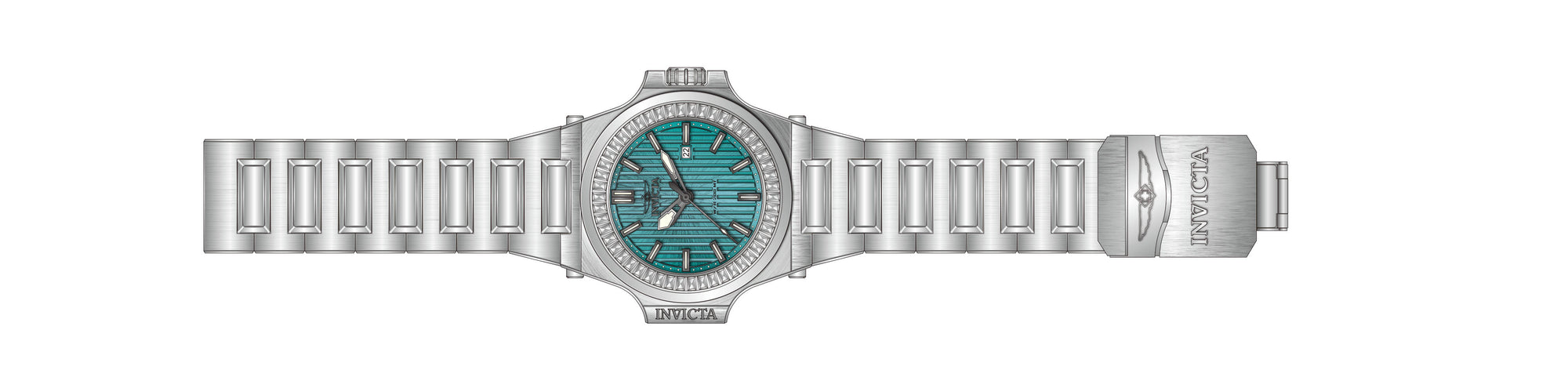 Band for Invicta Akula Men 43383