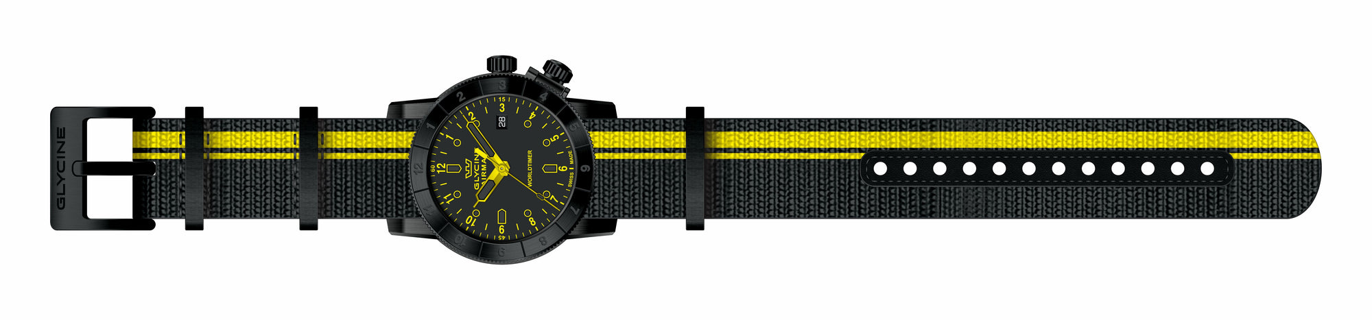 Parts for Glycine Airman 42 Dual Time Quartz GL1039