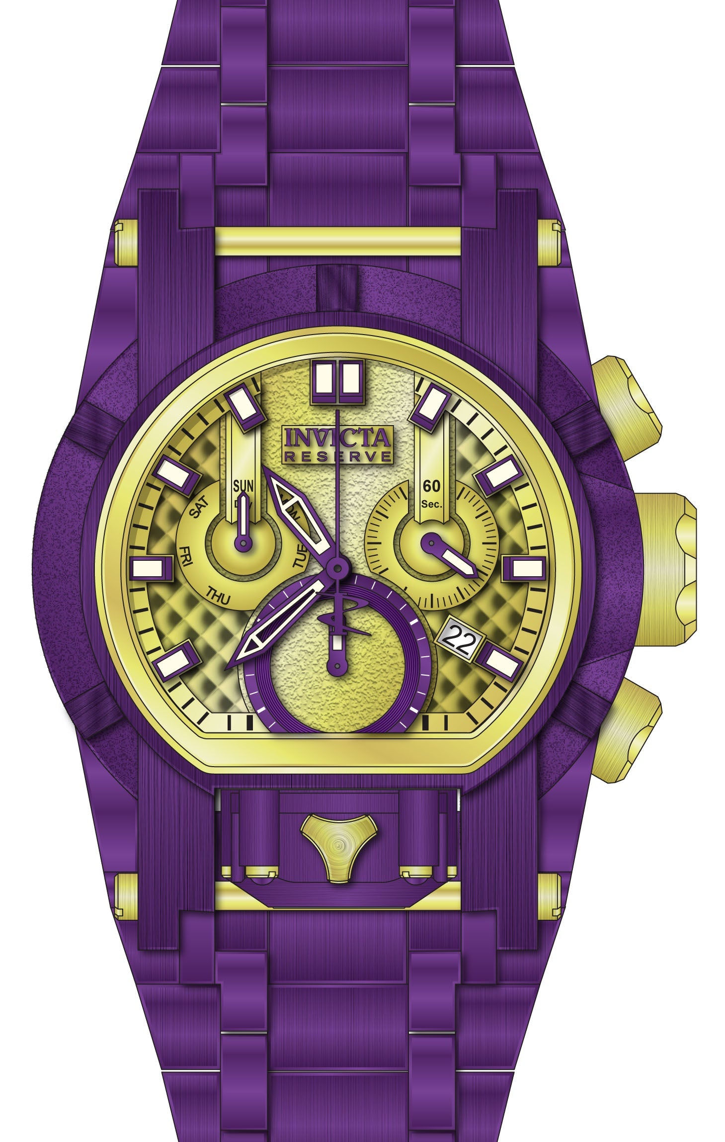 Parts For Invicta Reserve Reserve Bolt Zeus Magnum Men None 44301